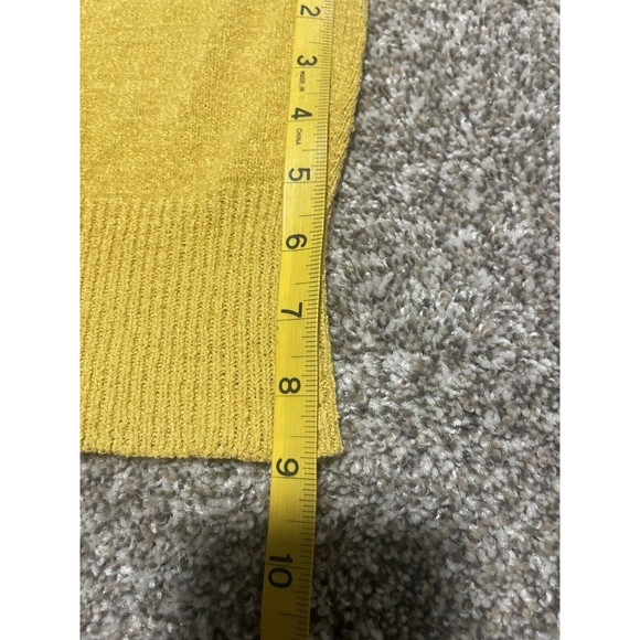 Two Forever 21 Cropped Knit Sweater Tank Tops Orange And Yellow. Size Medium. - Picture 11 of 11